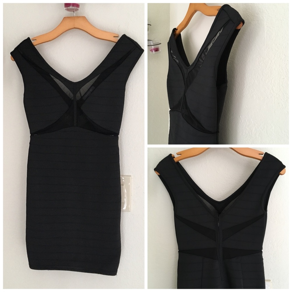 WOW Couture Black bandage dress size S